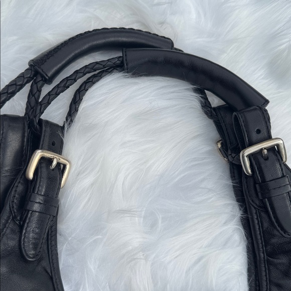 BOSS Black leather TOTE Hugo Boss purse - Picture 11 of 14